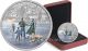 Canada 2015 Holiday Ice Dancer By Douglas Laird $20 1 Oz Pure Silver Color Proof Coins: Canada photo 1