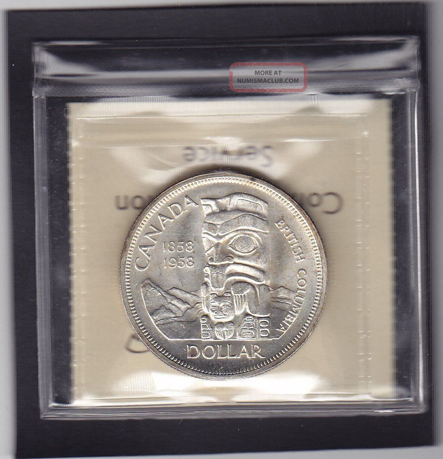 1958 Silver Dollar In Ms - 63, Iccs Certified, (ix 985).