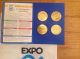 Commemorative Medallions Expo 86 Vancouver Canada Coins: Canada photo 3