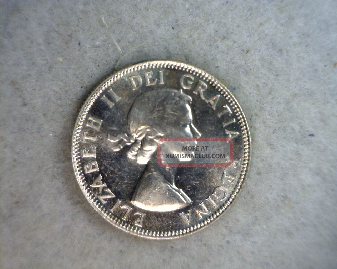 Canada 25 Cents 1953 Gem Bu Silver (stock 0521)
