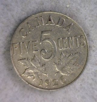 Canada 5 Cents 1926 