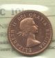 1 Cent 1964 Canada Iccs Pl - 66 Red Heavy Cameo Canadian Coin Small 1c Penny Coins: Canada photo 2