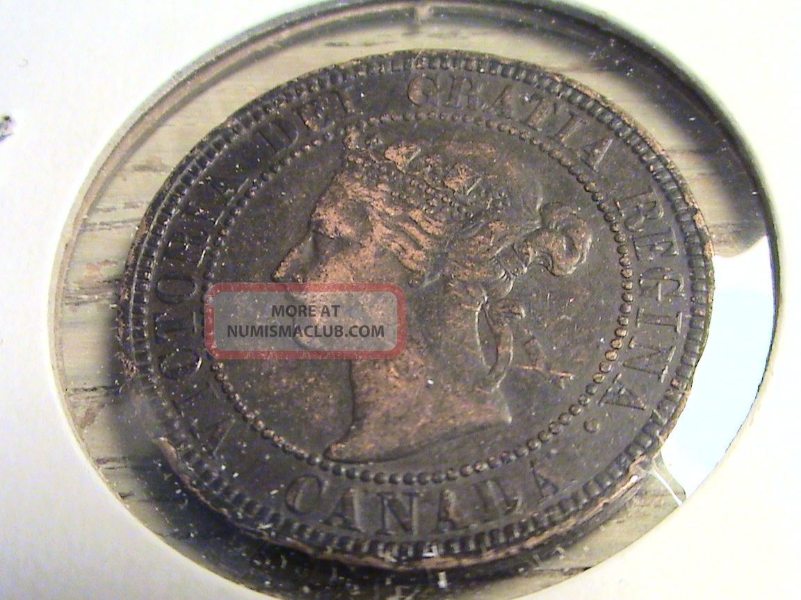 1900 H Canadian Large Cent - Zbh606
