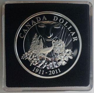 Proof Silver Dollar Coin - 100th Anniversary Of Parks Canada (2011) photo