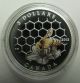 2013 Proof $3 Animal Architects 1 - Bee & Hive Canada.  9999 Silver Three Coins: Canada photo 2