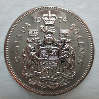 1974 Canada 50 Cents Proof - Like Coin photo