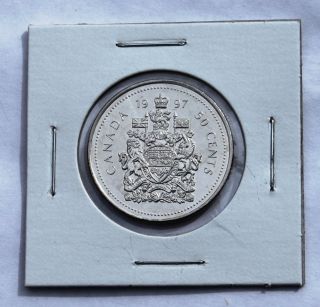 1997 Canada Half Dollar 50 Cent Coin photo