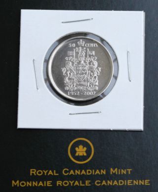 2002 Canada Half Dollar - 50 Cent Coin. photo