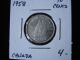 1958 10c (prooflike) Canada 10 Cents Silver Au Coins: Canada photo 4