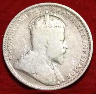 1903 Canada 25 Cent Silver Foreign Coin S/h photo
