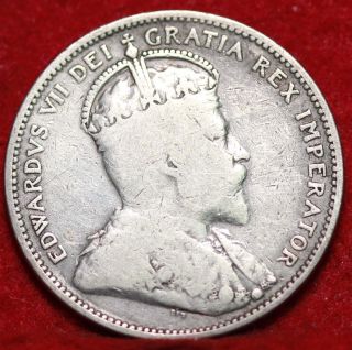 1902 - H Canada 25 Cent Silver Foreign Coin S/h photo