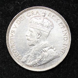 1913 Canada 25 Cents Au Details 92.  5 Silver Km 24 Tk615 photo