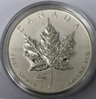 Br67 2005 $5 1 Oz.  Ve - Day Privy Mark Silver Maple Leaf Canada Royal photo
