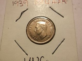 1939 Canada One Cent Piece 