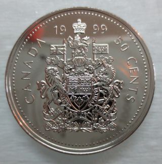 1999 Canada 50 Cents Proof - Like Coin photo
