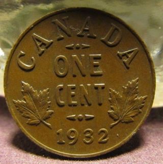 1932 Canadian Small Cent 1 Of 2 Xf Must Lqqk At These Pics photo