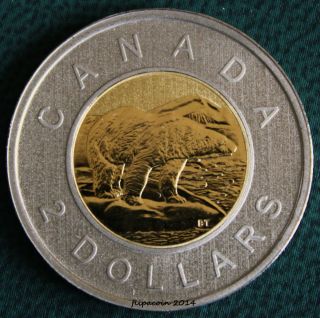 2010 Canada Toonie - 2 Dollar Coin 