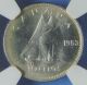 1953 Canada No Shoulder Fold Silver 10 Cents Dime Ngc Ms63 Uncirculated Coins: Canada photo 2