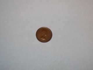 1963 Canadian Cent photo