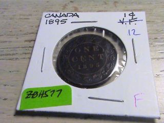 1895 Canadian Large Cent - Zbh578 photo