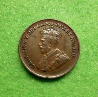 1936 Circulated Canadian Small Cent Ungraded photo
