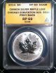 2014 Canada Silver Maple Leaf W/chicago Ana Privy Mark In Anacs Pr69 Dcam Holder Coins: Canada photo 1