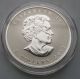 2013 1 Oz Bu Silver Canadian Maple Leaf Snake Privy Reverse Proof $5 Canada Coin Coins: Canada photo 2