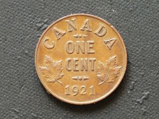 1921 - Canadian Small Cent - The Coin Pictured You Will Receive photo