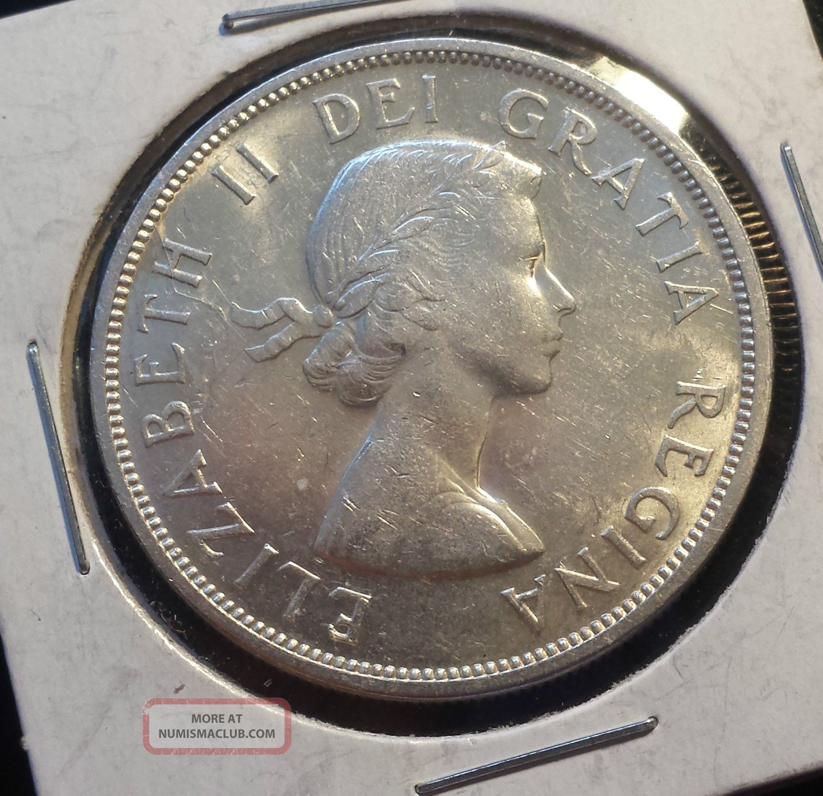 1959 Silver Dollar $1 Canada Coin Canadian
