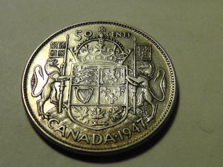 1947 Canada Fifty Cents photo
