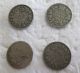 4 Early Canadian Silver Ten Cents 1906,  07,  16,  18?? Coins: Canada photo 1