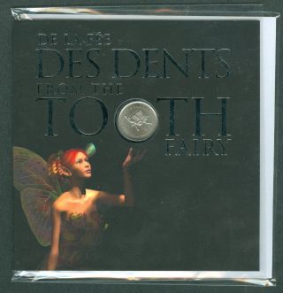 2011 Twenty Five 25 Cent Tooth Fairy Quarter Rcm Canada H1 photo