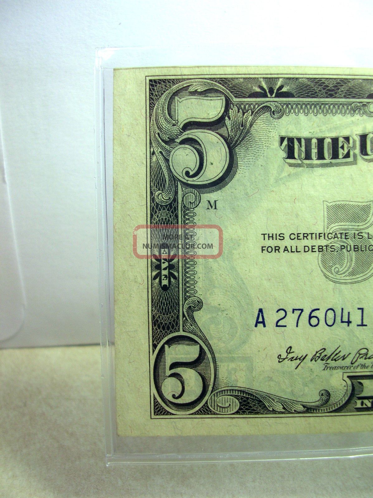 $5 1953 Silver Certificate Note Take A Look