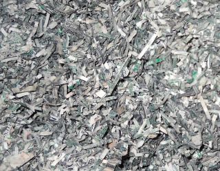 One (1) Pound Of Vintage Real Shredded United States Currency - Great Gift Idea photo