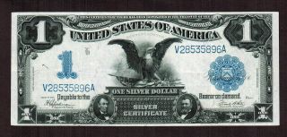 $1 1899 Silver Certificate Black Eagle More Currency 4 Kbat photo
