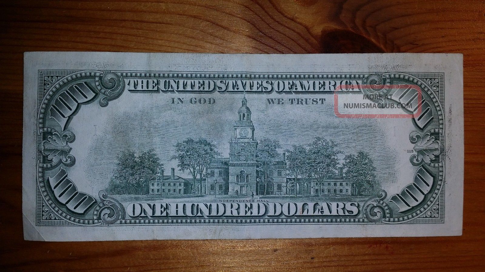 1977 100 One Hundred Dollar Bill Federal Reserve Note A15747523a