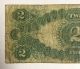 1917 $2 Dollar Red Seal Bracelet Large Currency Note Us Large Size Notes photo 5
