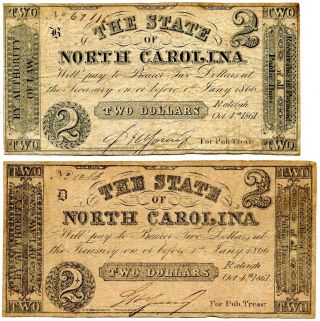 Docs Double Your Pleasure $2.  00 Confederate Note Offering 1861 - Overall photo