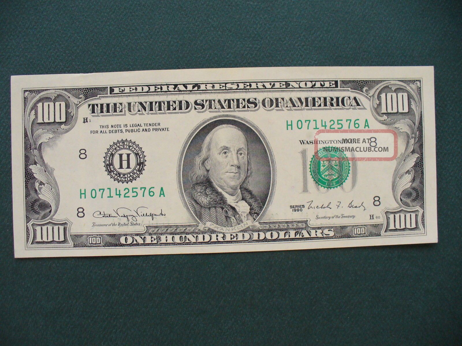 100 Долларов США 1993 года