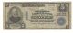 Series 1902 Unsigned $5 Natonal Currency University National Bank Of Seattle Paper Money: US photo 2