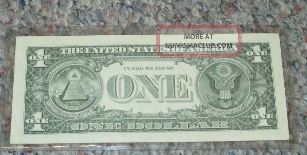 $1 Star Note 2003 - A Cu - Mint_grade:68 (not $2, $5, $10, $20, $50 ...