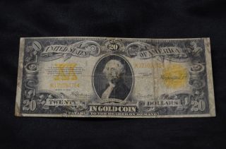 1922 Gold Certificate Vg Note photo