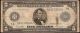 Large 1914 $5 Dollar Bill Federal Reserve Note Old Paper Money Currency Fr 871a Large Size Notes photo 4