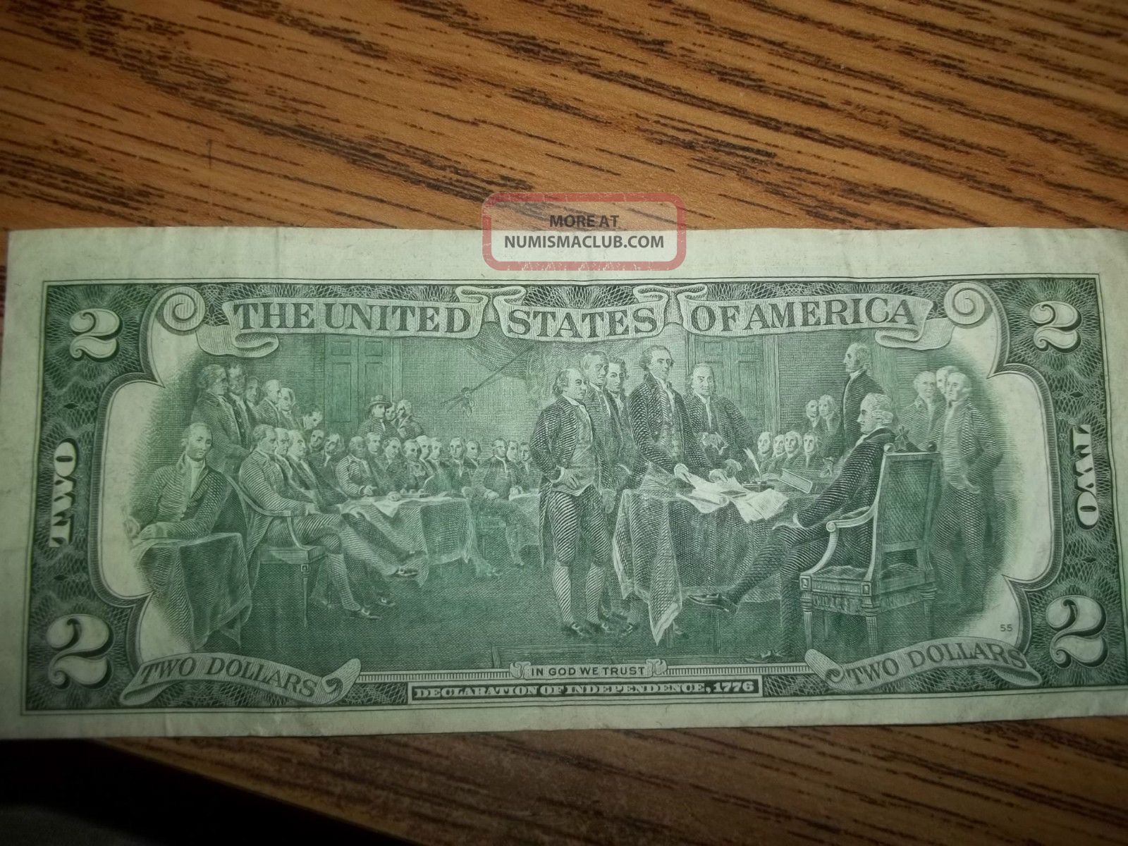 1976 2 Dollar Bill