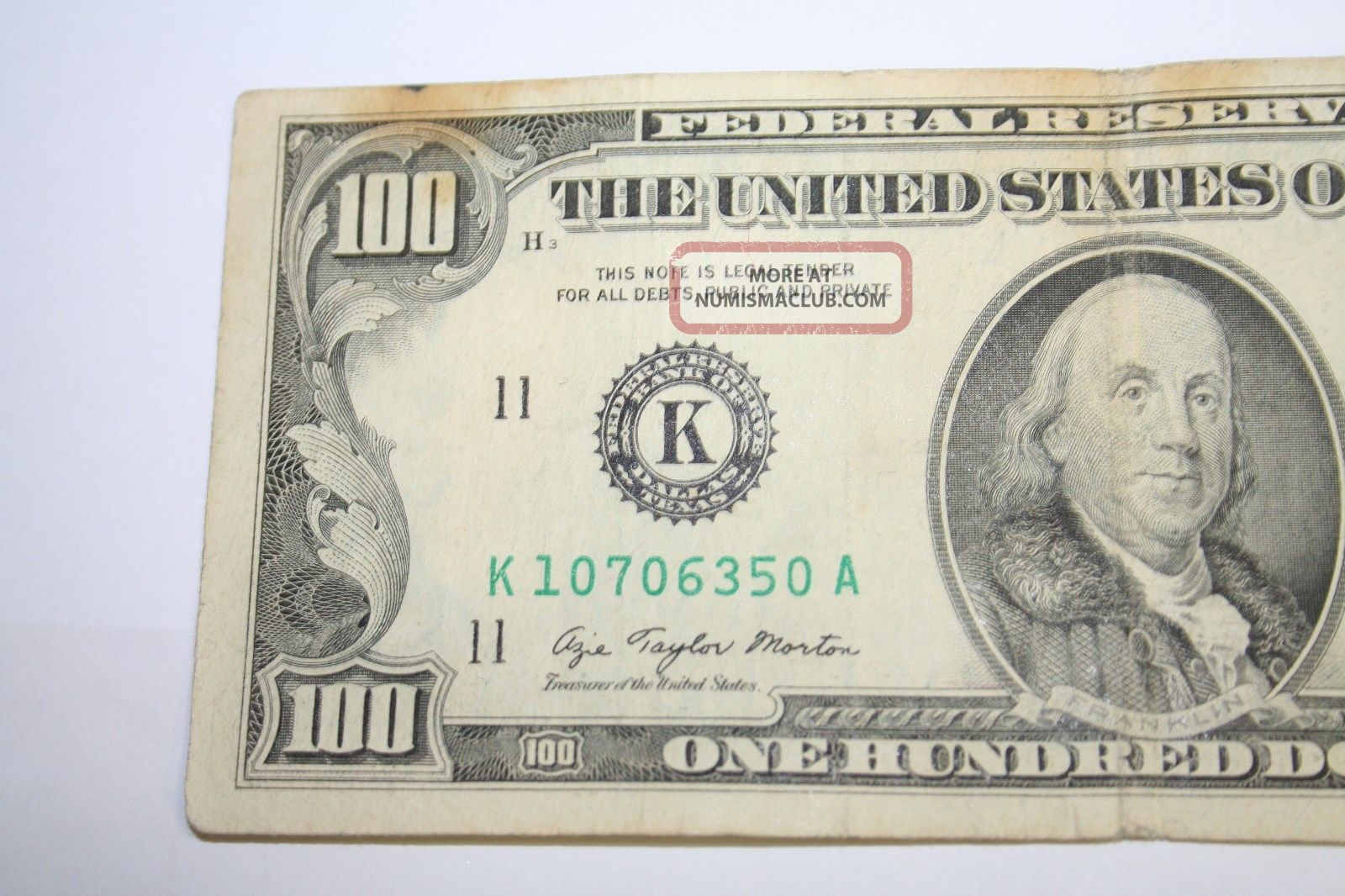 1977 Hundred Dollar Bill - www.inf-inet.com