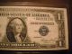 1935 E 1 Dollar Silver Certificate Star Note A/u Small Size Notes photo 1