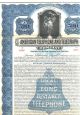 Exquis Orig Lg Size Coupon From Xxx - Rare 1916 At&t Specimen Bond $12.  50 In Gold Stocks & Bonds, Scripophily photo 1