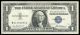 1957 $1.  00 One Dollar Silver Certificate United States Currency Blue Note Circ Small Size Notes photo 1