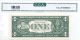 1995 $1 Fancy Web Press Federal Reserve Note – Cga Gem Uncirculated 66 - Dc 2/9 Small Size Notes photo 1