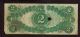 $2 1917 Legal Tender United States Note More Currency Nf Large Size Notes photo 1